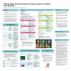 Fitting Rigid Gas Permeable Contact Lenses in Infants with Aphakia